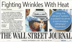 ultherapy-in-the-wall-street-journal