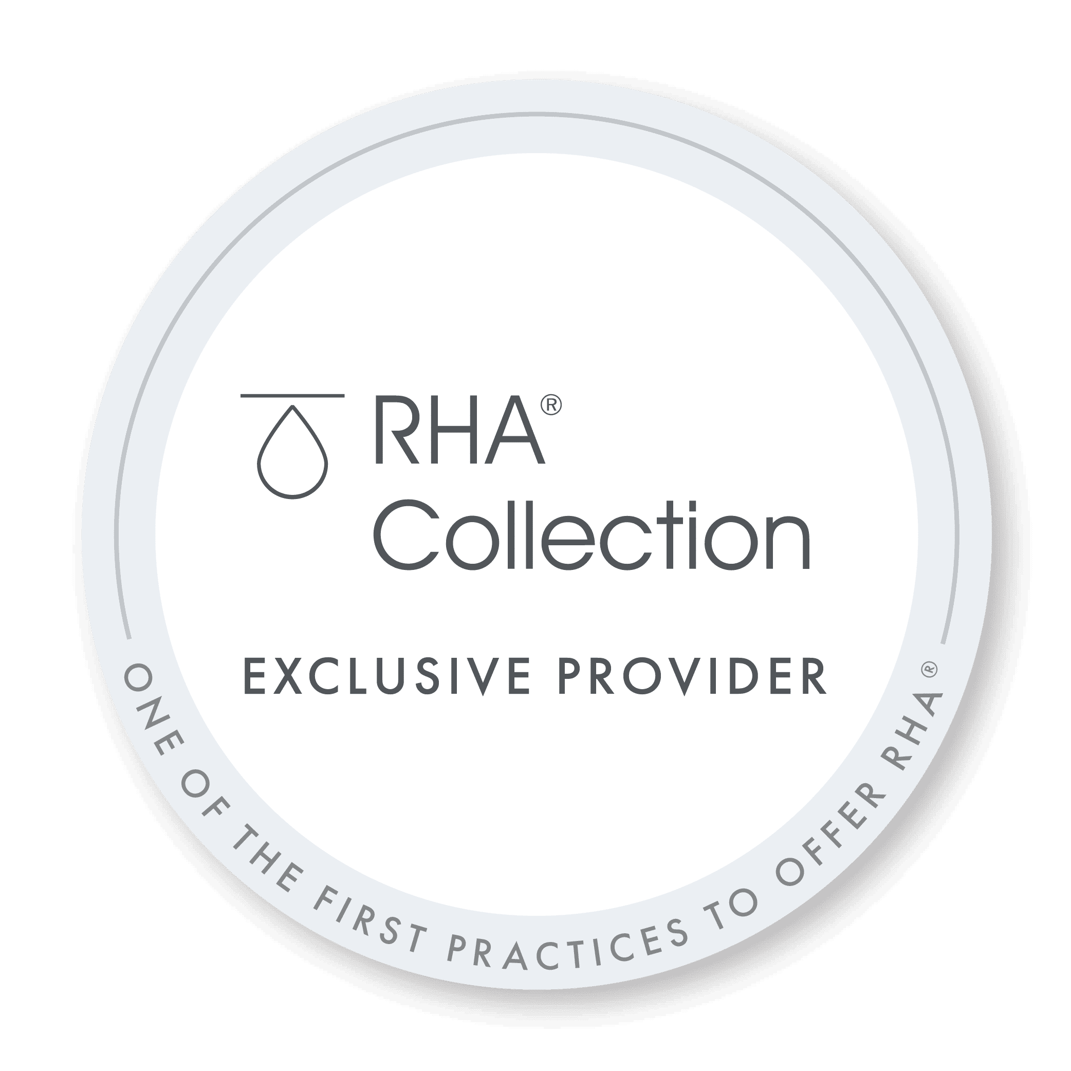 GRAY OPTION RHA Exclusive Provider Badge 1